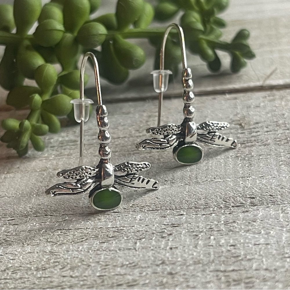 Brand New Dragonfly Drop Earrings!